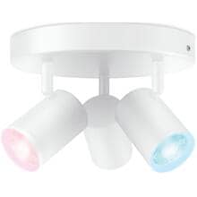 Wiz Imageo 3x einstellbarer LED Spot, runde Platte, 4,9W, 1034lm, 2200-6500K, weiß (929003210801)