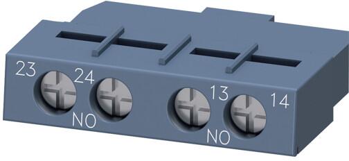 Siemens 3RV2901-1F Hilfsschalter querliegend 2 S, Schraubanschluss für Leistungsschalter 3RV2