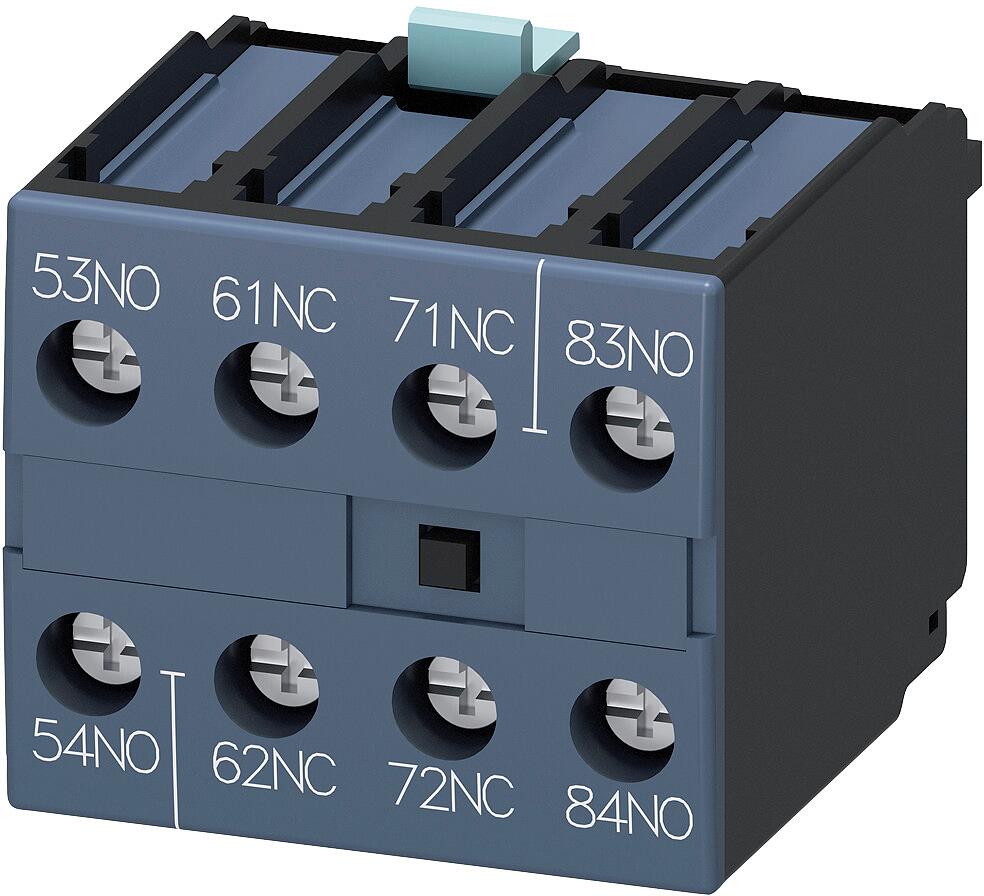 Siemens 3RH29111XA220MA0 Hilfsschalterblock frontseitig, 2S+2Ö