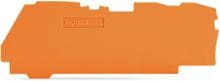 Wago 2106-1392 Abschluss- u.Zwischenplatte 1 mm dick, orange