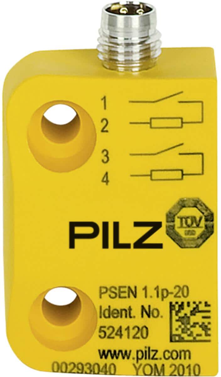 Pilz PSEN 1.1p-20/8mm Magnetischer Sicherheitsschalter, 8mm, 1 switch (524120)