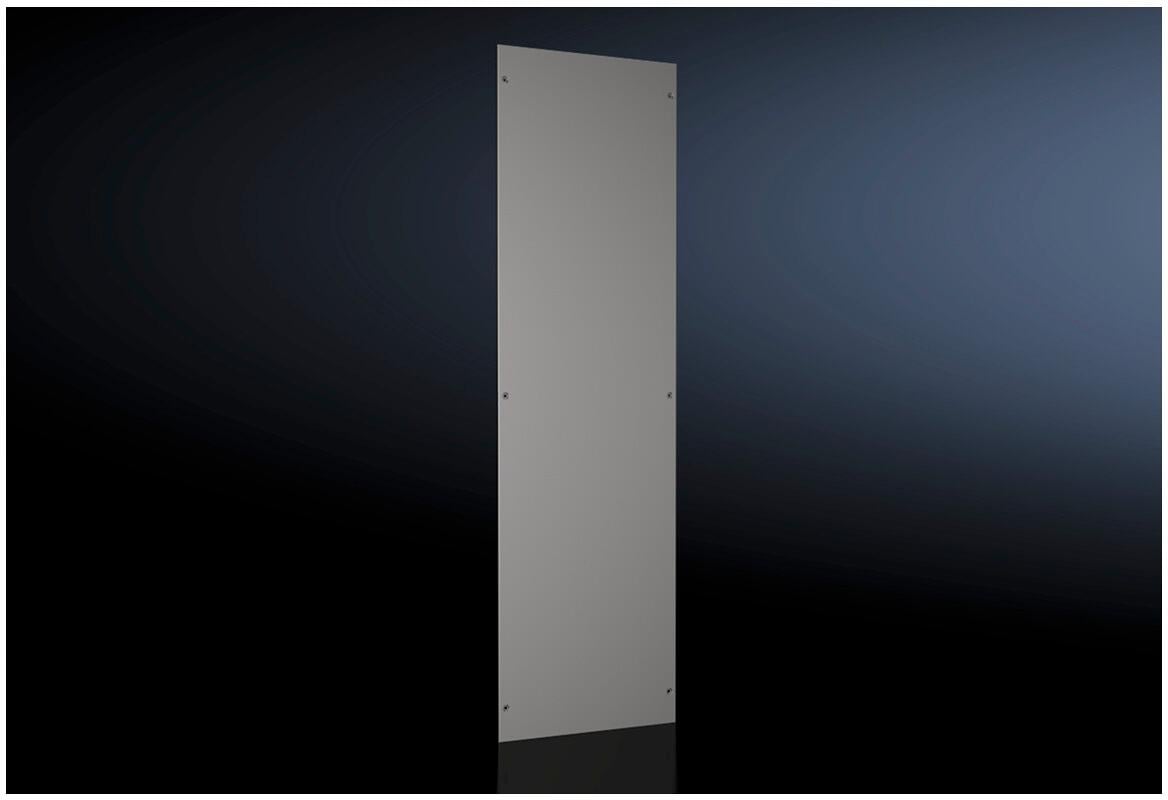 Rittal VX 8700.030 Seitenwand, verschraubbar, für HT: 1800x400 mm, Edelstahl, 1.4301, 1 VE/Pack = 2 Stück