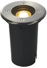 SLV SOLASTO 120 Outdoor Bodeneinbauleuchte, LED GU10 51 mm, IP67, edelstahl, rund (227680)