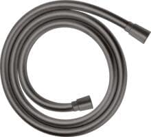 hansgrohe Isiflex Duschschlauch 160 cm, hochwertiger Kunststoff, Brushed Black Chrome (28276340)