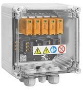 Weidmüller PVN DC 2I 1O 2MPP SPD2R CG 11 Generatoranschlusskasten, 1100 V, 2 MPP, 2 Eingänge/1 Ausgang pro MPP, Überspannungsschutz II (2866330000)