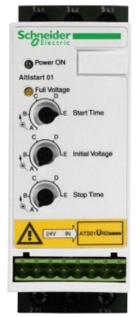 Schneider Electric Sanftanlasser für Asynchronmotor, ATSU01, 6A, 200-480V, 0,75-3 KW (ATSU01N206LT)