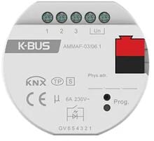 GVS KNX-Universalaktor, Unterputz, 3-fach, weiß (AMMAF-03/06.1)
