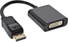 InLine DisplayPort Adapterkabel, DisplayPort Stecker auf DVI-D 24+5 Buchse (17199K)