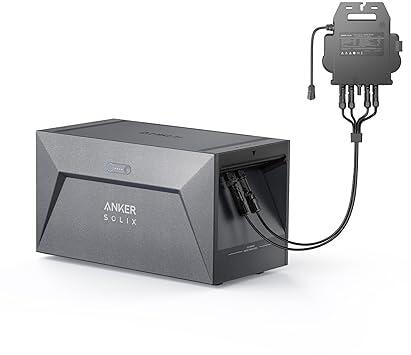 ALLWEI Balkonkraftwerk Mit Speicher 1.6kWh | 2700Wp Solar & APP Steuerung