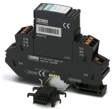 Phoenix Contact PT-IQ-1X2+F-24DC-PT Überspannungsschutz, 21V, 10kA, 1A (2801256)
