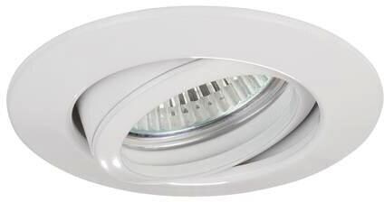 Brumberg BREENA-R Einbaustrahler, IP20, GU10, max. 10W LED, rund, schwenkbar, weiß glänzend (36141070)