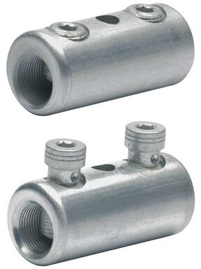 Klauke SV301AK Schraubverbinder mit 2 Schrauben, mit Abreißkopf, blank, 16-95mm², 55mm