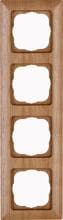 Kopp Abdeckrahmen 4-fach, HK02, Buche (306831001)