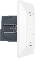 Legrand Funk-Rollladenschalter Valena Life With Netatmo, mit Selbstkalibrierung inkl. Wippe und Abdeckrahmen, aweiß (752190A)