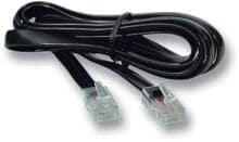 EFB-Elektronik Modularkabel schwarz, 2 x RJ45 (8/8) Stecker, 1:1, 1m (K2407SW.1)