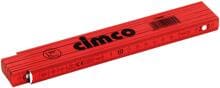 Cimco Gliedermaßstab, Länge 2m, Holz, rot (210004)