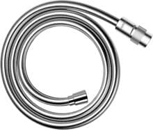 hansgrohe Isiflex Duschschlauch 125 cm mit Volumenkontrolle, hochwertiger Kunststoff, Chrom (28249000)
