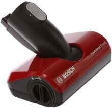 Bosch Siemens 17002957 Elektrodüse, Bosch; schwarz/rot; Klickverbindung;, Kunststoffsohle; mit Bürstenwalze; mit Rädern
