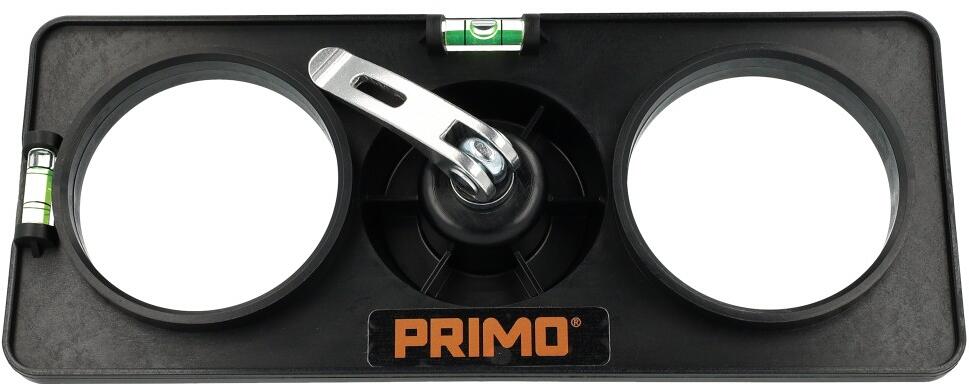 Primo P102 Bohrschablone für Hohlwanddose, Kunststoff, schwarz