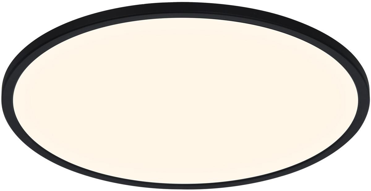 Nordlux Oja 42 Switch Dim Deckenleuchte, IP54, 3000/4000K, 2200lm, 24W, schwarz (2210666103)