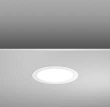 RZB Toledo Flat Round A+ Einbau-Downlight, LED, 17,8W, IP 40, weiß (901453.002.1)