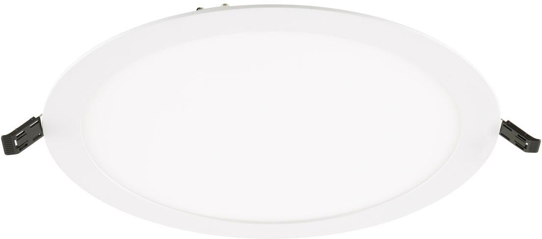 Mextronic LED Einbaupanel Rund – 12W, 650LM, Kaltweiß (5800-6000K), 152 Mm Loch, Dimmbar Optional