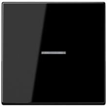 Jung LS101KO5SW Wippe mit Lichtleiter, Serie LS, schwarz