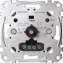 Merten MEG5136-0000 Drehdimmer-Einsatz für kapazitive Last, AC 230 V, 50 Hz, Dimmer