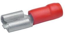 Klauke 720 Flachsteckhülse, 0,5-1qmm, rot
