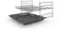 Bosch HBF133BR0 EEK: A Einbaubackofen, 60 cm breit, 66l, Grillfunktion, Granit Email, edelstahl