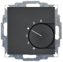 Halmburger RTR-5510 (ant/GI/BE/ME) Raumtemperaturregler, 230V, ohne Abdeckrahmen, anthrazit