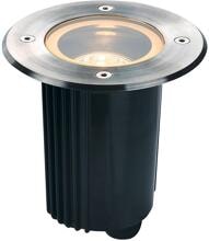 SLV DASAR 115 Outdoor Bodeneinbaustrahler, LED, 35W, GU10, IP67, rund, edelstahl (229320)