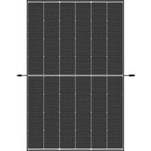 Trina Solar Vertex S+ Monokristallines Doppelglas-Photovoltaik-Modul, 120 Drittelzellen, 435 W, schwarz/weiß (TSM–NEG9R.28)