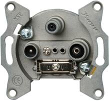 Kopp 916400181 Antennensteckdose, TV/RF/SAT, digitaltauglich, Enddose