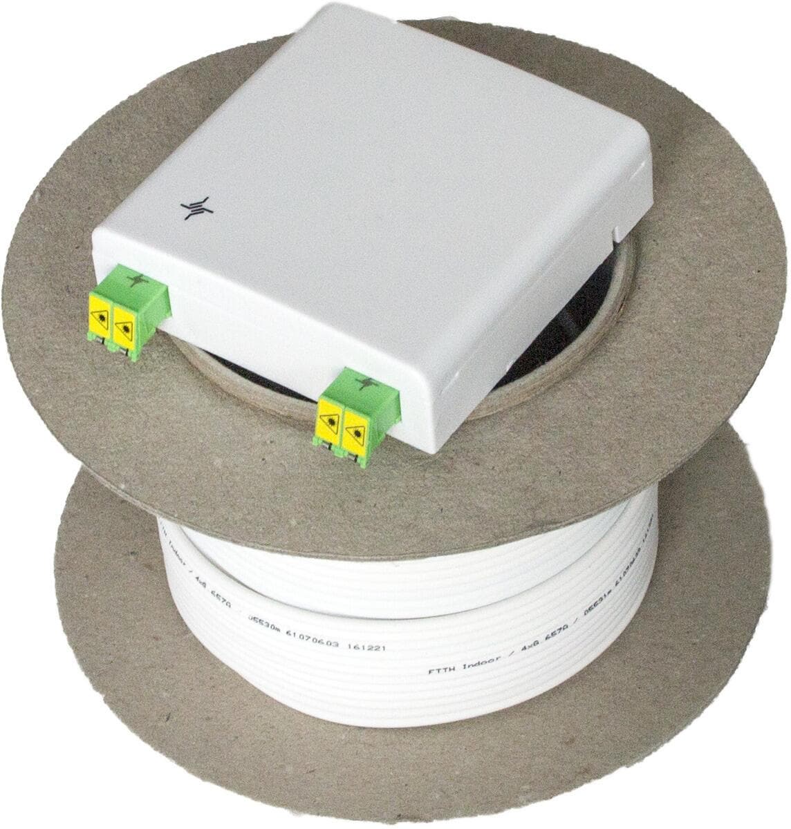Telegärtner FITH-OAD/F Anschlussdose mit 100m FITH-SMKabel (100022628)