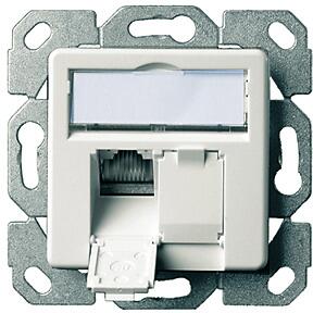 Telegärtner Modulaufn.AMJ-S 2-fach UP/50 (100022976)