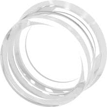 Siemens 3SU1900-0DB70-0AA0 Silikon-Schutzkappe für Druckknopf, flach, 22mm, klar