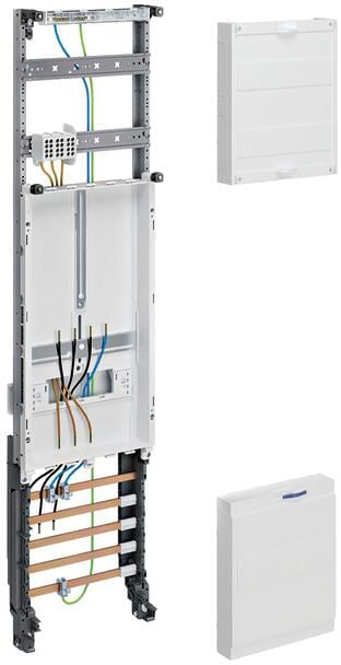 Hager ZH33X7 Komplettfeld, univers Z,1050mm,1 ZP, 1-feldig, NRW, SH, MV, N-sachsen, EON-Mitte