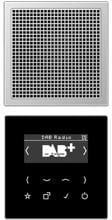 Jung DABAL1 Smart Radio DAB+ Set Mono, schwarz