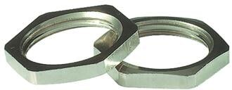Jacob 50.216M Sechskantmutter, Messing, metrisch, M16x1,5mm