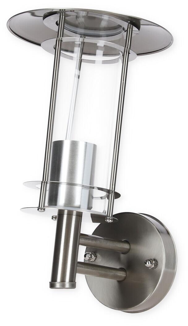 Eglo Lisio Wandleuchte, E27, 60W, Edelstahl (30184)