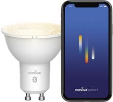 Nordlux Smart GU10, PAR16 Leuchtmittel, 2700K, 380L, 4,7W, dimmbar, klar (2170151001)