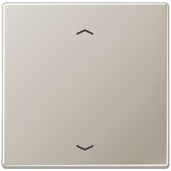 Jung ES101P Wippe mit Pfeilsymbolen, Serie LS, edelstahl