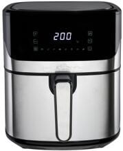 ProfiCook PC-FR 1294 H Heißluft-Fritteuse, 1600 W, 6,5 L, Sensor Touch-Bedienung, Abschaltautomatik, Überhitzungsschutz, Edelstahl/ schwarz (501294)