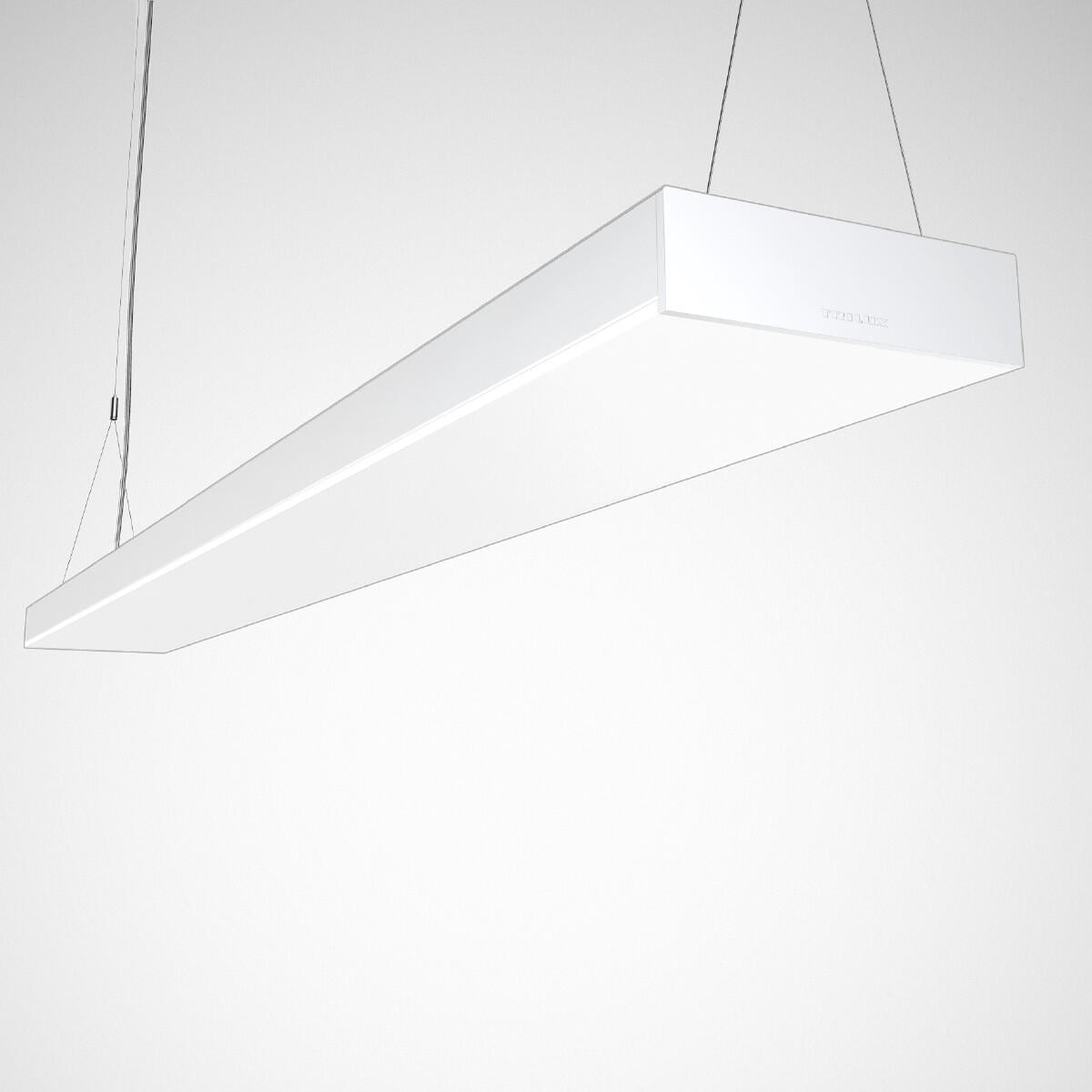 Trilux Rechteckige LED-Hängeleuchte Opendo H1 PW19 53-830 ETDD 01, weiß (7747851)