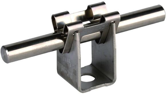 Dehn Leitungshalter DEHNgrip Bauhöhe 20 mm LH DG 8 H20 B7.8 V2A (207009)