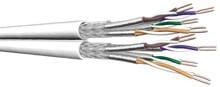Draka UC HOME SS26 Cat.7 S/FTP 2X4P LSHF Dca Datenkabel, weiß (60060750)