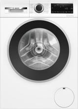 Bosch WNG24442 Serie 6 9/6 kg Waschtrockner, 1400 U/Min, 60 cm breit, Fleckenautomatik, AquaStop, Nachlegefunktion, weiß/schwarz