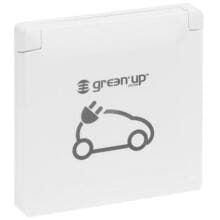 Legrand SEANO Green"Up Komplettgerät Schutzkontakt- Steckdose, 16 A, 250 V, EV – Mode 1 und Mode 2, für Elektrofahrzeuge, ultraweiß (765217)