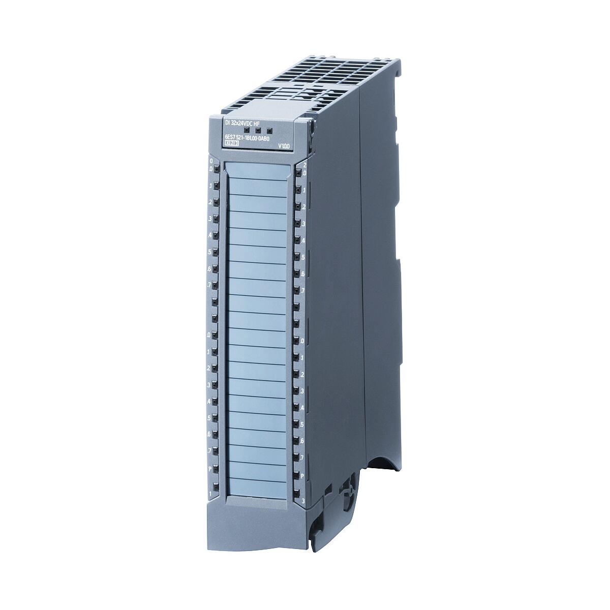 Siemens 6ES7521-1BH50-0AA0 SIMATIC S7-1500, Digitaleingabemodul DI 16xDC 24V BA, M-lesend; 16 Kanäle in Gruppen zu 16; Eingangsverzögerung 3,2ms